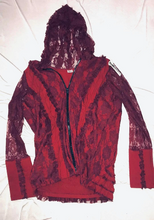 Load image into Gallery viewer, Hooded Lace Jacket