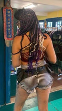 Load image into Gallery viewer, Striped Circus Booty Shorts