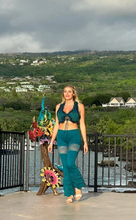 Load image into Gallery viewer, Mini Vest with Ruffle Trim and Lace-up Back
