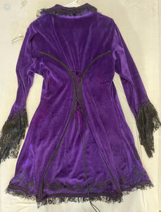 Velvet Jacket with Lace