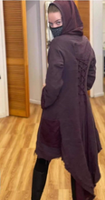 Load image into Gallery viewer, Elven Embroidered Button-Down Coat