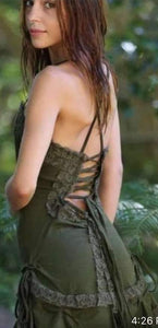 Lace-up Bodycon Fairy Dress