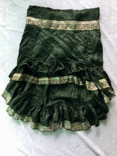 Load image into Gallery viewer, Indian Silk Short Cinched Skirt