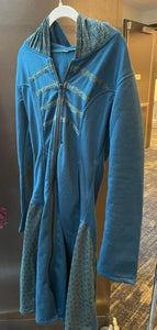 Long Terrycloth Flower of Life Jacket