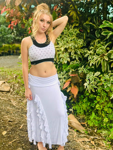 Flower of Life Halter Bra Top