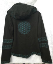 Load image into Gallery viewer, Flower of Life Thick Terri Hoodie