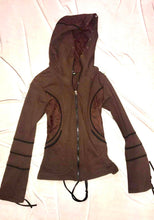 Load image into Gallery viewer, Lace Up Hooded Jacket