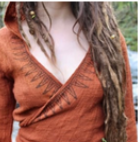 Load image into Gallery viewer, Hooded Block Print Wrap Jacket