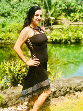 Load image into Gallery viewer, Organic Cotton Lacey Hi-lo Skirt