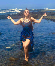 Load image into Gallery viewer, Indian Silk Sari Burlesque Dress