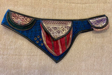Load image into Gallery viewer, Indian Silk Utility Belt 3 Triangle Pocket