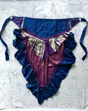 Load image into Gallery viewer, Silk Sari Festy Ruffle Wrap Skirt
