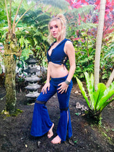 Load image into Gallery viewer, Lacy Hooded Crop Vest