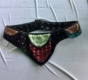 Indian Silk Utility Belt 3 Triangle Pocket
