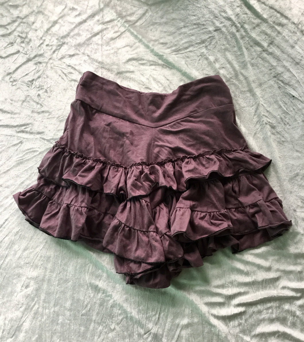 Organic Cotton Ruffled Skorts