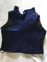 Load image into Gallery viewer, Zip Up Indian Silk Sari Crop Top Vest