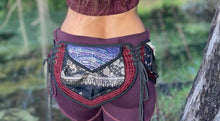 Load image into Gallery viewer, Indian Silk Utility Belt 3 Round Pocket