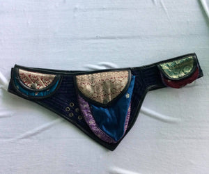 Indian Silk Utility Belt 3 Triangle Pocket