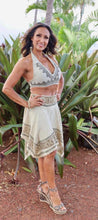 Load image into Gallery viewer, Hemp Raw Cotton Block Print Skirt