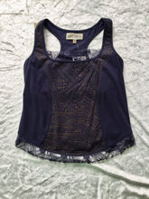 Load image into Gallery viewer, Organic Cotton Shipibo Print Top with Lace