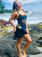 Load image into Gallery viewer, Indian Silk Sari Adjustable Mini Skirt