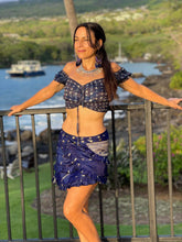 Load image into Gallery viewer, Silk Sari Peasant Top
