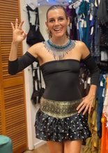 Load image into Gallery viewer, Indian Silk Sari Mini Skirt