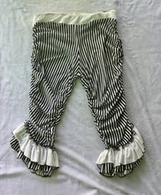 Load image into Gallery viewer, Striped Capri’s with Ruffles