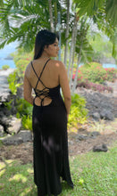 Load image into Gallery viewer, Lace-Up Slip Dress