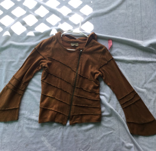 Organic Hemp Ribbed Zip Hoodie