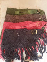 Load image into Gallery viewer, Handmade Lace Skirt with Fringe