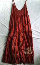 Load image into Gallery viewer, Long Indian Silk Sari Dress