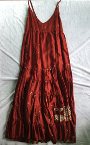 Indian Silk Saree Maxi Dress