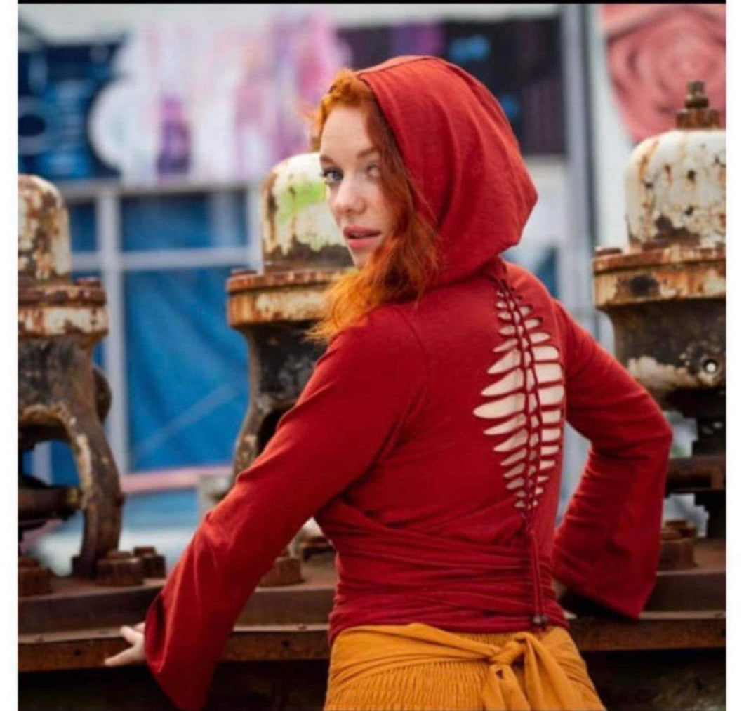 Long Sleeve Wrap Shirt