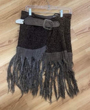 Load image into Gallery viewer, Handmade Lace Skirt with Fringe