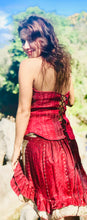 Load image into Gallery viewer, Indian Silk Corset