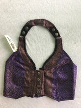 Load image into Gallery viewer, Silk Sari Cropped Halter Vest