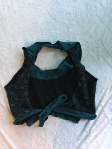Flower of Life Halter Bra Top