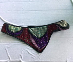 Indian Silk Utility Belt 3 Triangle Pocket