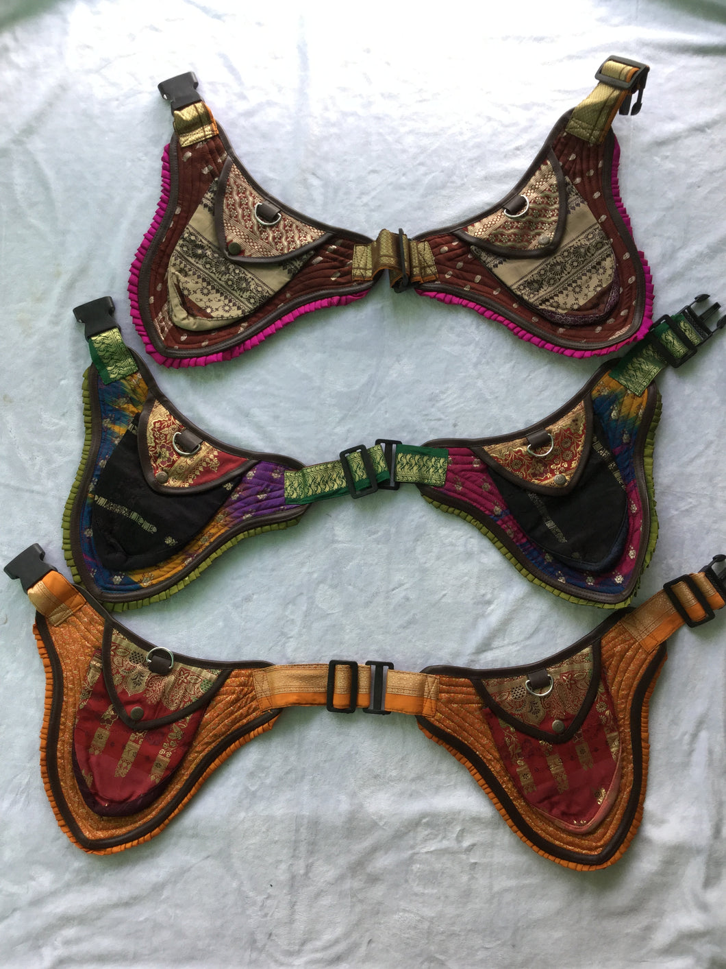 Indian Silk Utility Belt 2 Pocket