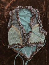 Load image into Gallery viewer, Mini Vest with Ruffle Trim and Lace-up Back