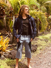 Load image into Gallery viewer, Men’s Flower of Life Hooded Down-Sizable Jacket