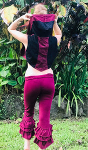 Ruffle Trim Capri Bottoms