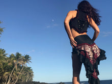 Load image into Gallery viewer, Silk Sari Festy Ruffle Wrap Skirt
