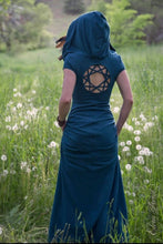 Load image into Gallery viewer, Long Hooded Cotton Witch Dress
