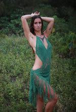 Load image into Gallery viewer, Crotchet Dress with Fringe