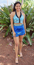 Load image into Gallery viewer, Indian Silk Sari Adjustable Mini Skirt