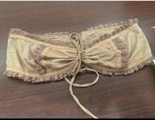 Load image into Gallery viewer, Tie-Back Corset Tube Top
