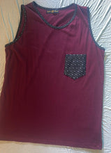 Load image into Gallery viewer, Men&#39;s Tank Top with Sacred Geometry Pocket
