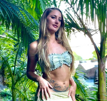 Load image into Gallery viewer, Tie-Back Corset Tube Top